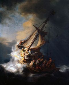 The storm on the sea of Galilee by Rembrandt - 1632