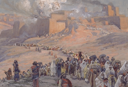 The Babylonian invasion of Judah by James Tissot/wikipedia.org