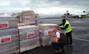 AmeriCares sending well needed supplies to Ebola victims in West Africa. 
