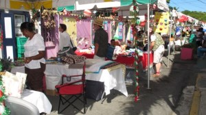 Christmas on Main Street. Image from Virgin Islands platinum