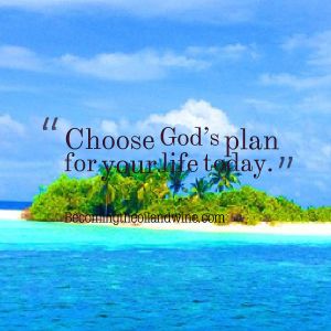 God's plan
