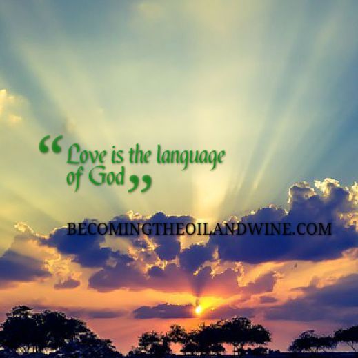 love is language of God