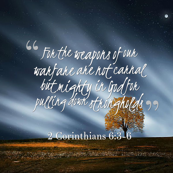 weapons of our warfare