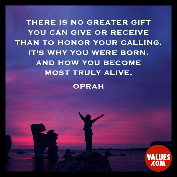 Honor Your calling