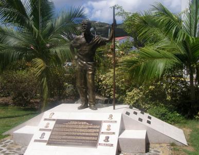 Mr. Lloyd protest began has a lone voice crying out against land injustices in his island home. Image source: BVItourism.com