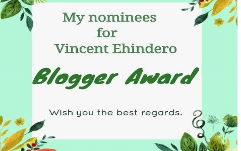 The Vincent Ehindero&nbsp;Award