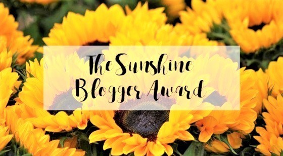 Sunshine Blogger Award #&nbsp;8